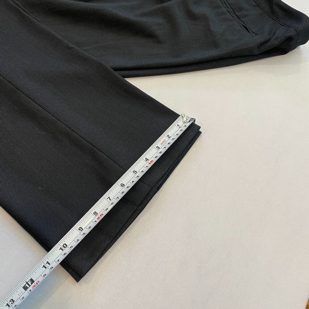 ~ Halogen 16p Quinn Fit Black Slacks Pants Trousers 16 Petite 10"rise, 31"inseam - Picture 5 of 10